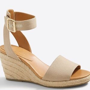 J. Crew Espadrille Wedge Sandals